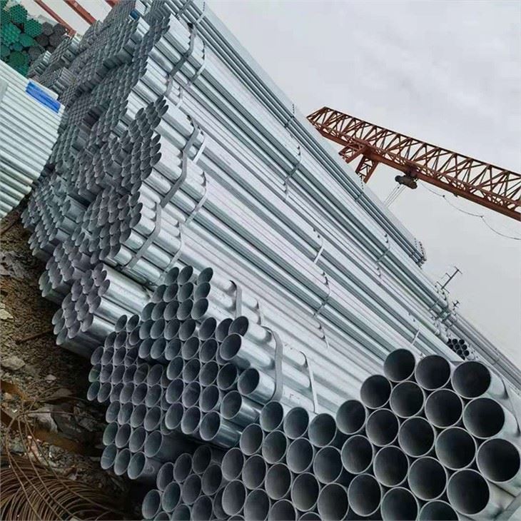 Round Galvanized Steel Tubes